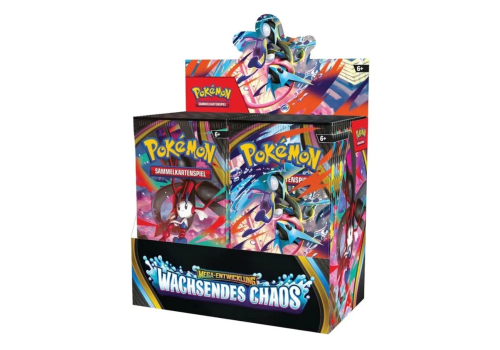 Mega-Entwicklungen Wachsendes Chaos Booster Display DE