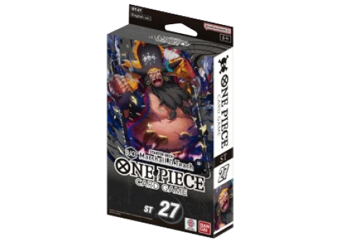 One Piece Card Game Starter Deck Black Marshall.D.Teach ST-27 EN