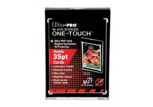 Ultra Pro 35PT Black Border UV ONE-TOUCH Magnetic Holder