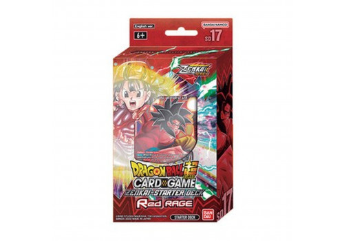 Dragonball Card Game Red Rage Starter Deck SD17 EN