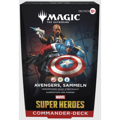 Vorbestellung: Magic The Gathering Marvel Super Heroes Avengers, sammeln Commander DE
