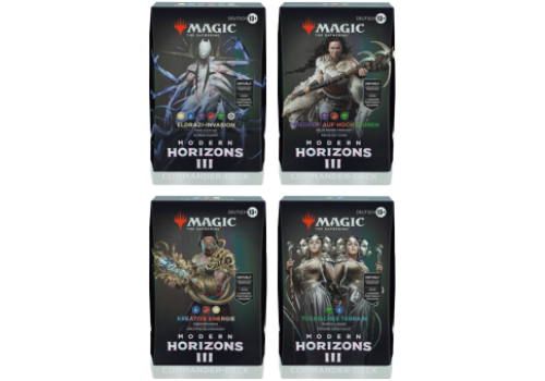 Magic The Gathering Modern Horizons 3 Commander Set (4 Decks) DE