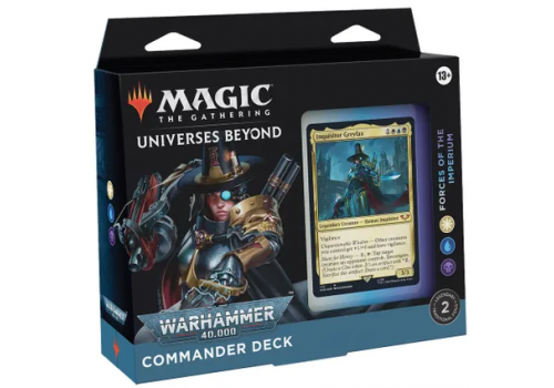 Magic The Gathering Universes Beyond: Warhammer 40.000 Forces of the Imperium Commander EN