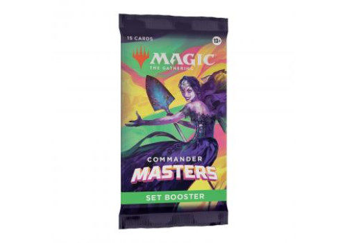 Magic The Gathering Commander Masters Set Booster EN
