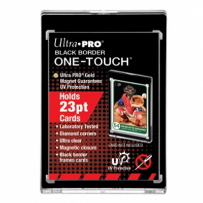 Ultra Pro 23PT Black Border UV ONE-TOUCH Magnetic Holder