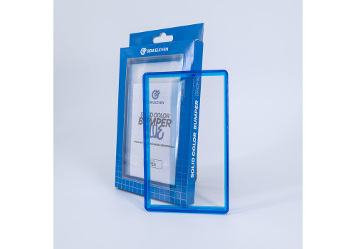 Gem.Eleven Solid Color Bumper Blau