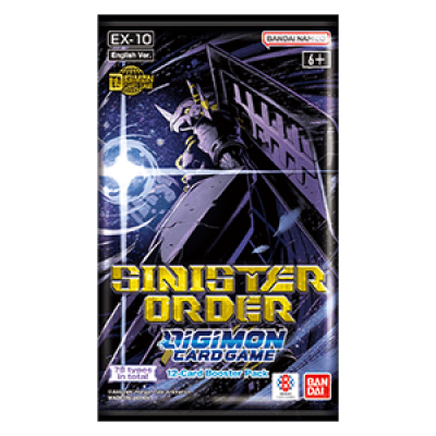 Digimon Card Game Sinister Order Einzelbooster EX10
