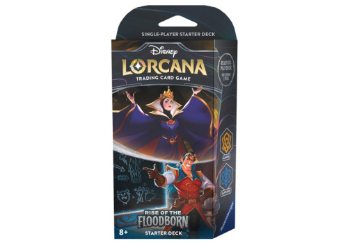 Disney Lorcana: Rise of the Floodborn Starter Deck Amber & Sapphire EN