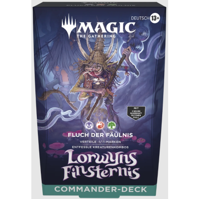 Vorbestellung: Magic The Gathering Lorwyns Finsternis Fluch der Fäulnis Commander DE