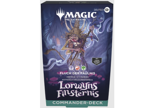 Magic The Gathering Lorwyns Finsternis Fluch der Fäulnis Commander DE