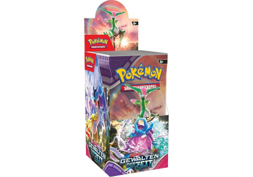 Karmesin & Purpur Gewalten der Zeit 18er Booster Display DE