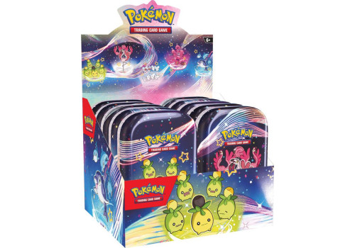 Karmesin & Purpur Paldeas Schicksale Mini Tin Display (10 Tins)  DE