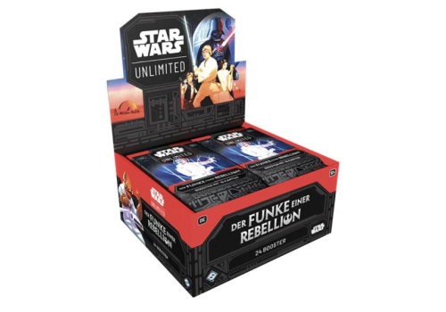 Star Wars: Unlimited Der Funke einer Rebellion Booster Display DE