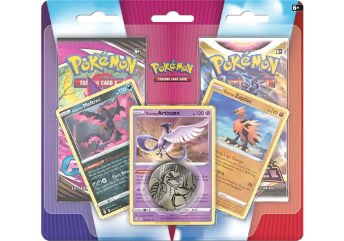 Sword & Shield Enhanced 2-Pack Blister EN (Articuno, Moltres und Zapdos)