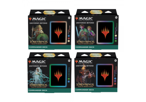 Magic The Gathering The Lord of the Rings: Tales of Middle-earth Commander Set (4 Decks) EN