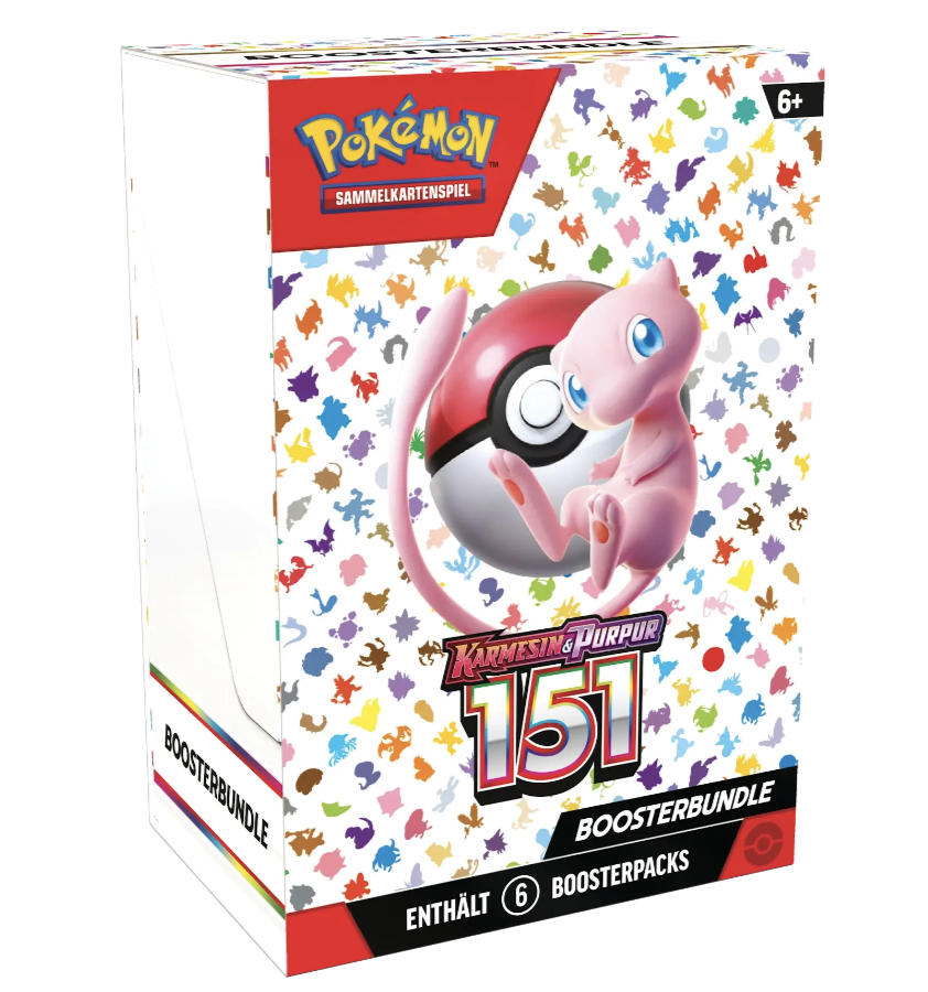 Karmesin Purpur 151 Booster Bundle DE