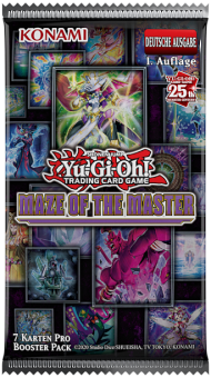 Yu-Gi-Oh! Maze Of The Master Booster Box 1st Edition - 24 Packs With 7 Cards Each
