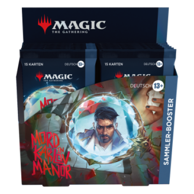 Magic The Gathering Mord in Karlov Manor Sammler Display DE