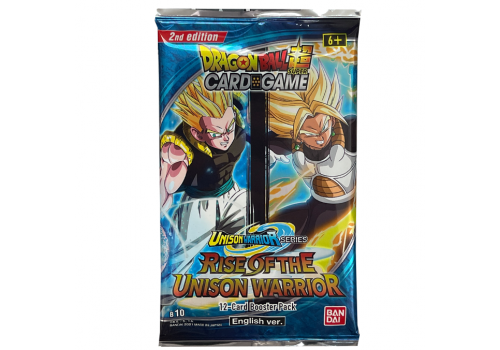Dragonball Card Game Rise of the Unison Warrior Einzelbooster 2nd Edition EN