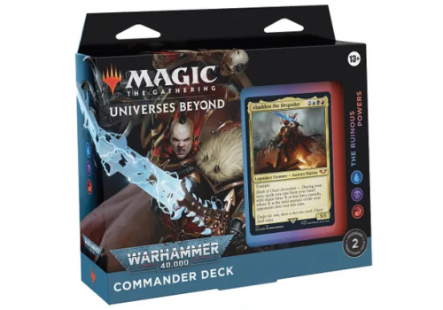 Magic The Gathering Universes Beyond: Warhammer 40.000 The Ruinous Powers Commander EN