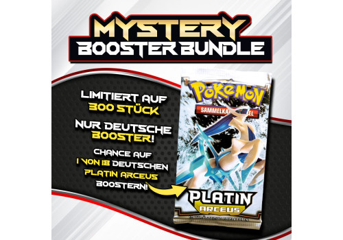 Pokémon Karten Mystery Booster Bundle - Platin Arceus Edition