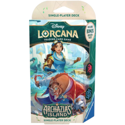 Disney Lorcana: Archazias Island Starter Deck Ruby & Sapphire EN