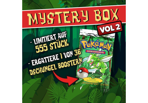 Pokémon Karten Special Mystery Box - Vintage Edition #3 (Dschungel DE)