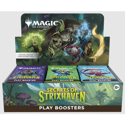 Vorbestellung: Magic The Gathering Secrets of Strixhaven Play-Booster Display EN