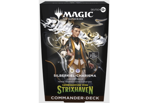 Magic The Gathering Geheimnisse von Strixhaven Silberkiel-Charisma Commander DE