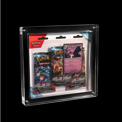 Acryl Case für 3-Pack Blister