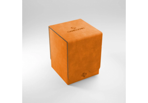 Squire 100+ Convertible Orange Deckbox Gamegenic