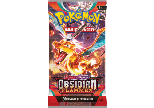 Karmesin & Purpur Obsidianflammen Booster DE