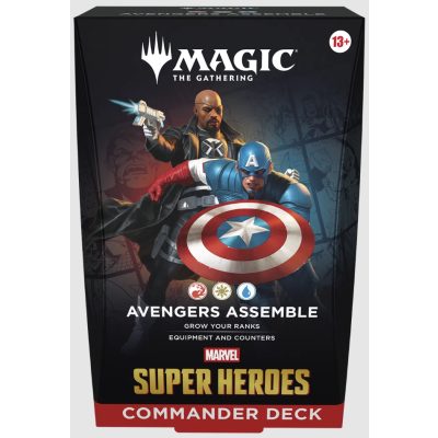 Vorbestellung: Magic The Gathering Marvel Super Heroes Avengers Assemble Commander EN