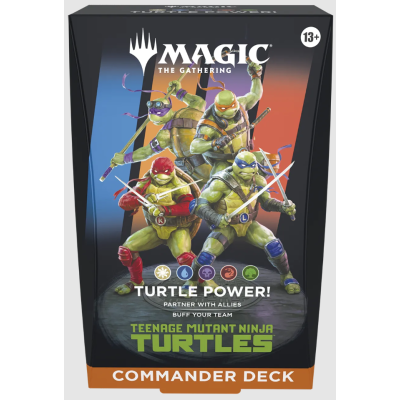 Vorbestellung: Magic The Gathering Teenage Mutant Ninja Turtles Turtle Power! Commander EN