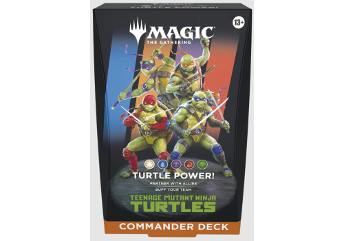 Magic The Gathering Teenage Mutant Ninja Turtles Turtle Power! Commander EN