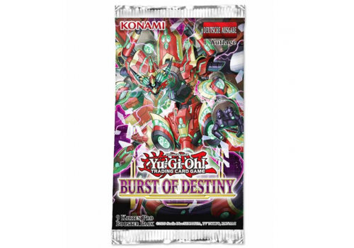 Yu-Gi-Oh! Burst of Destiny 1st Edition Einzelbooster DE