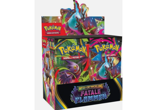 Mega-Entwicklungen Fatale Flammen Booster Display DE