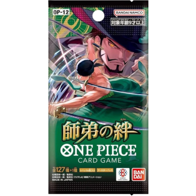 One Piece Card Game Legacy of the Master OP-12 Einzelbooster JP