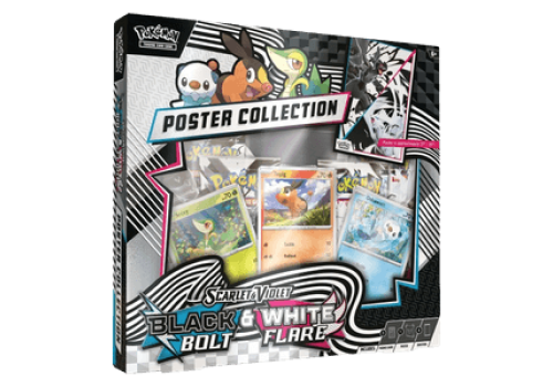 Scarlet & Violet Black Bolt & White Flare Poster Collection EN