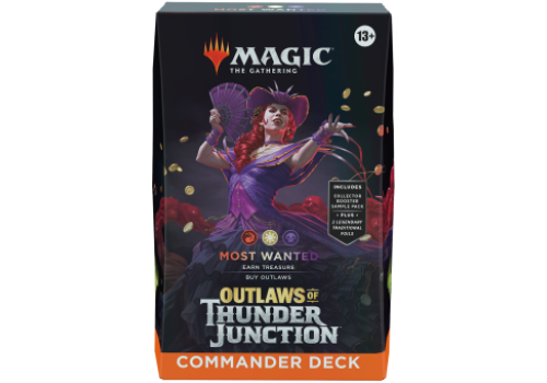 Magic The Gathering Outlaws of Thunder Junction Most Wanted Commander EN