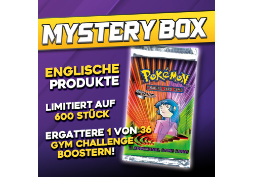 Pokémon Karten Special Mystery Box - Vintage Edition #4 (Gym Challenge EN)
