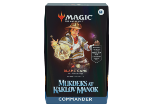 Magic The Gathering Murders at Karlov Manor Blame Game Commander EN