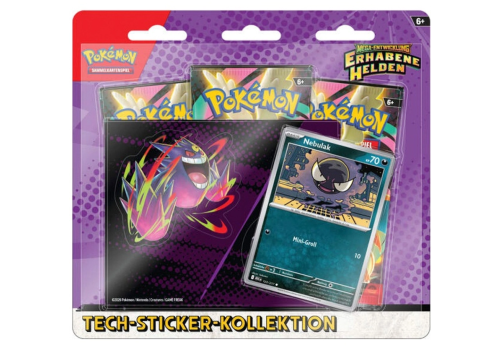 Mega-Entwicklung Erhabene Helden Tech Sticker Kollektion Nebulak DE