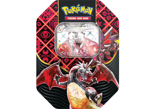 Scarlet & Violet Paldean Fates Tin Charizard ex EN