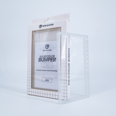Gem.Eleven Solid Color Bumper Weiß
