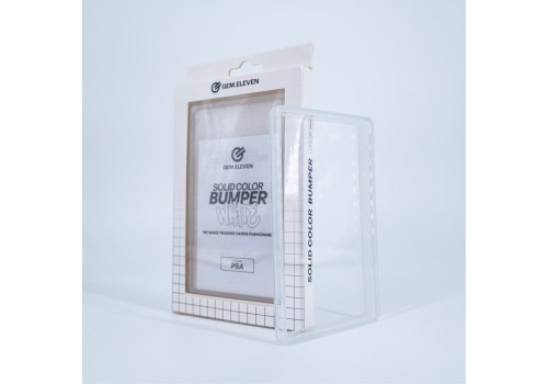 Gem.Eleven Solid Color Bumper Weiß