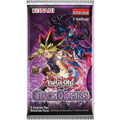 Vorbestellung: Yu-Gi-Oh! Chaos Origins 1st Edition Booster DE