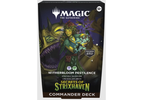 Magic The Gathering Secrets of Strixhaven Witherbloom Pestilence Commander EN
