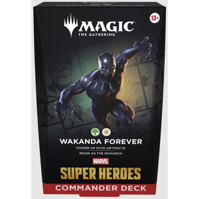 Vorbestellung: Magic The Gathering Marvel Super Heroes Wakanda Forever Commander EN
