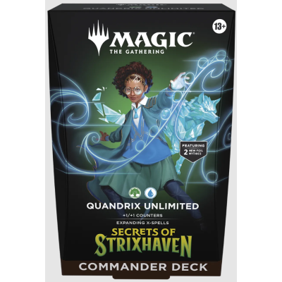 Vorbestellung: Magic The Gathering Secrets of Strixhaven Quandrix Unlimited Commander EN